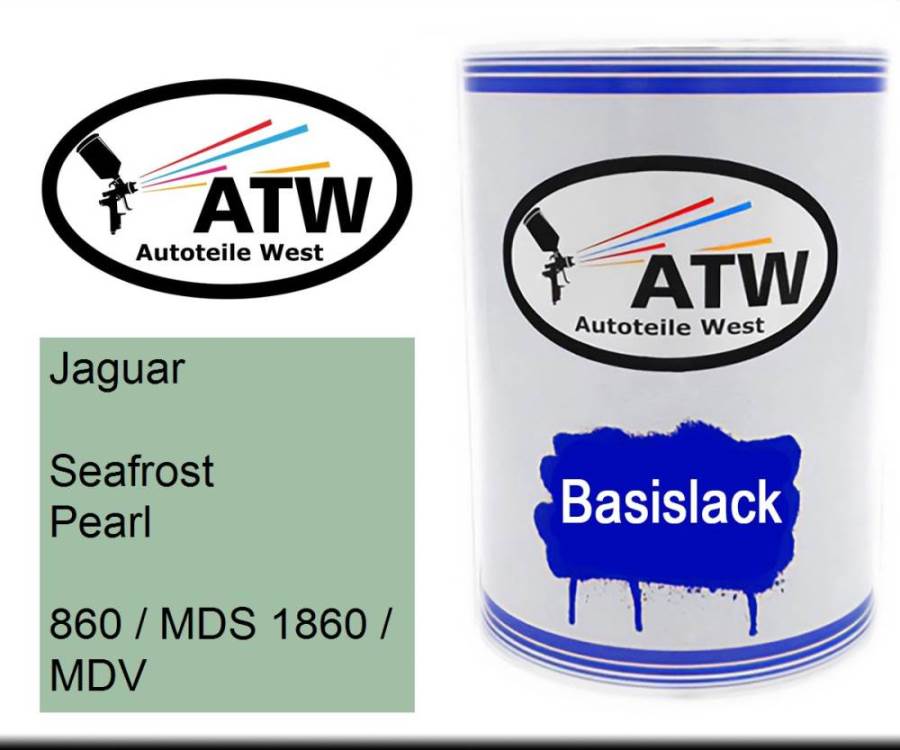 Jaguar, Seafrost Pearl, 860 / MDS 1860 / MDV: 500ml Lackdose, von ATW Autoteile West.